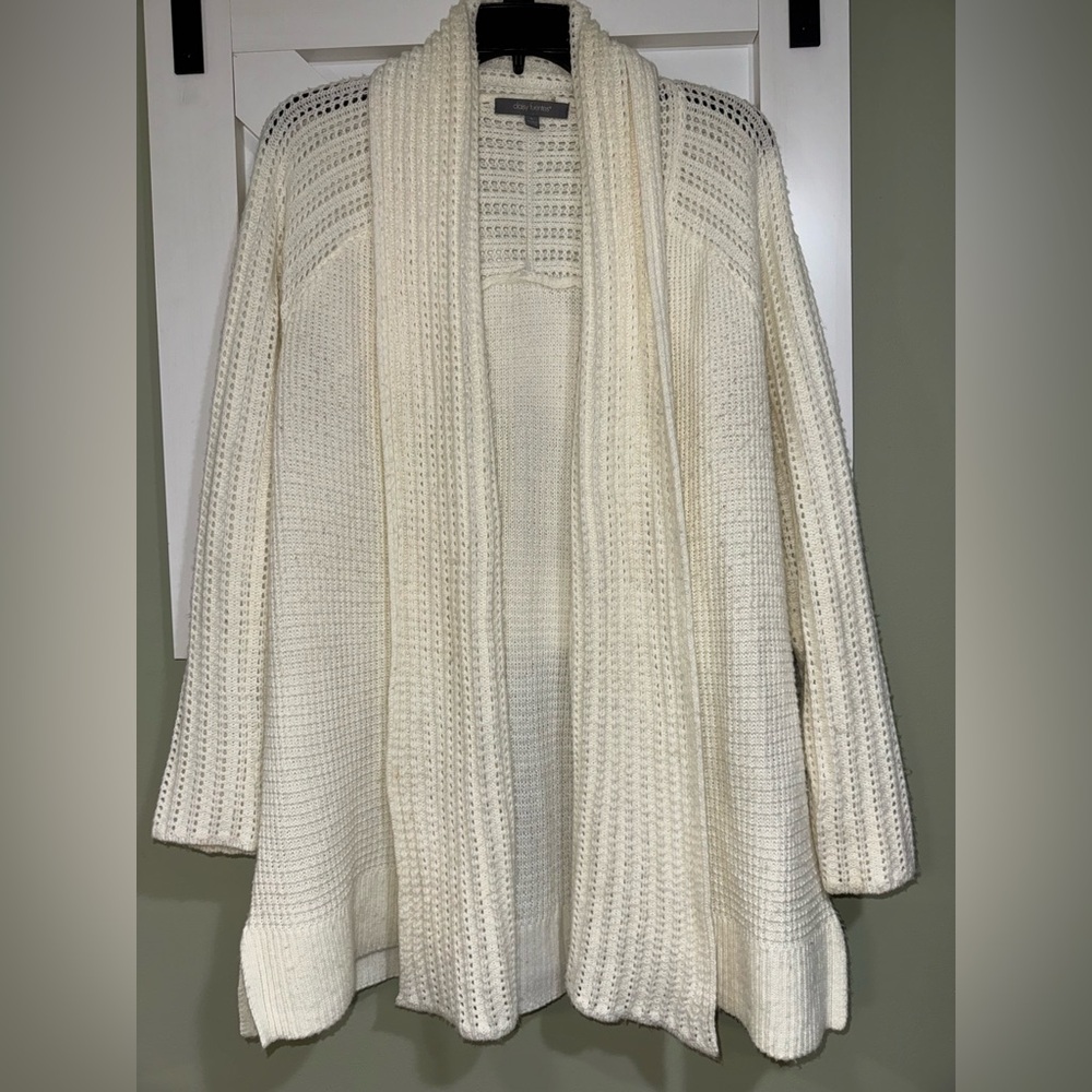 Daisy Fuentes Cream Women's Cardigan